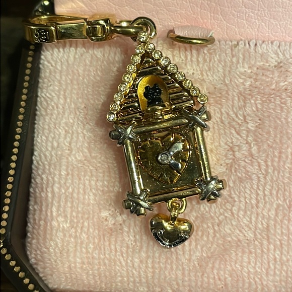 RARE!  Juicy Couture Cuckoo clock charm YJRU1086 tagged original box retired - Picture 1 of 16